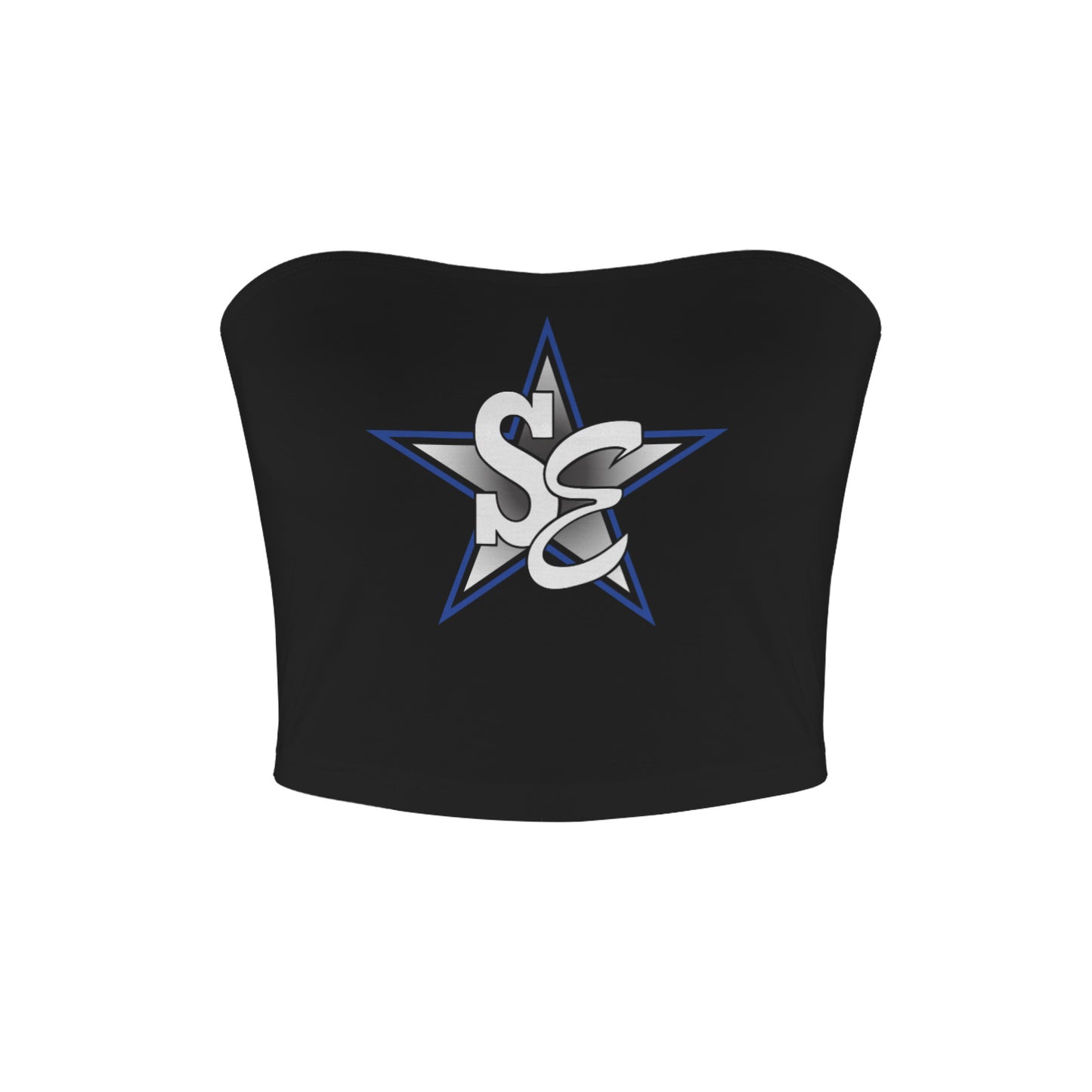 Backless Tube Crop Top